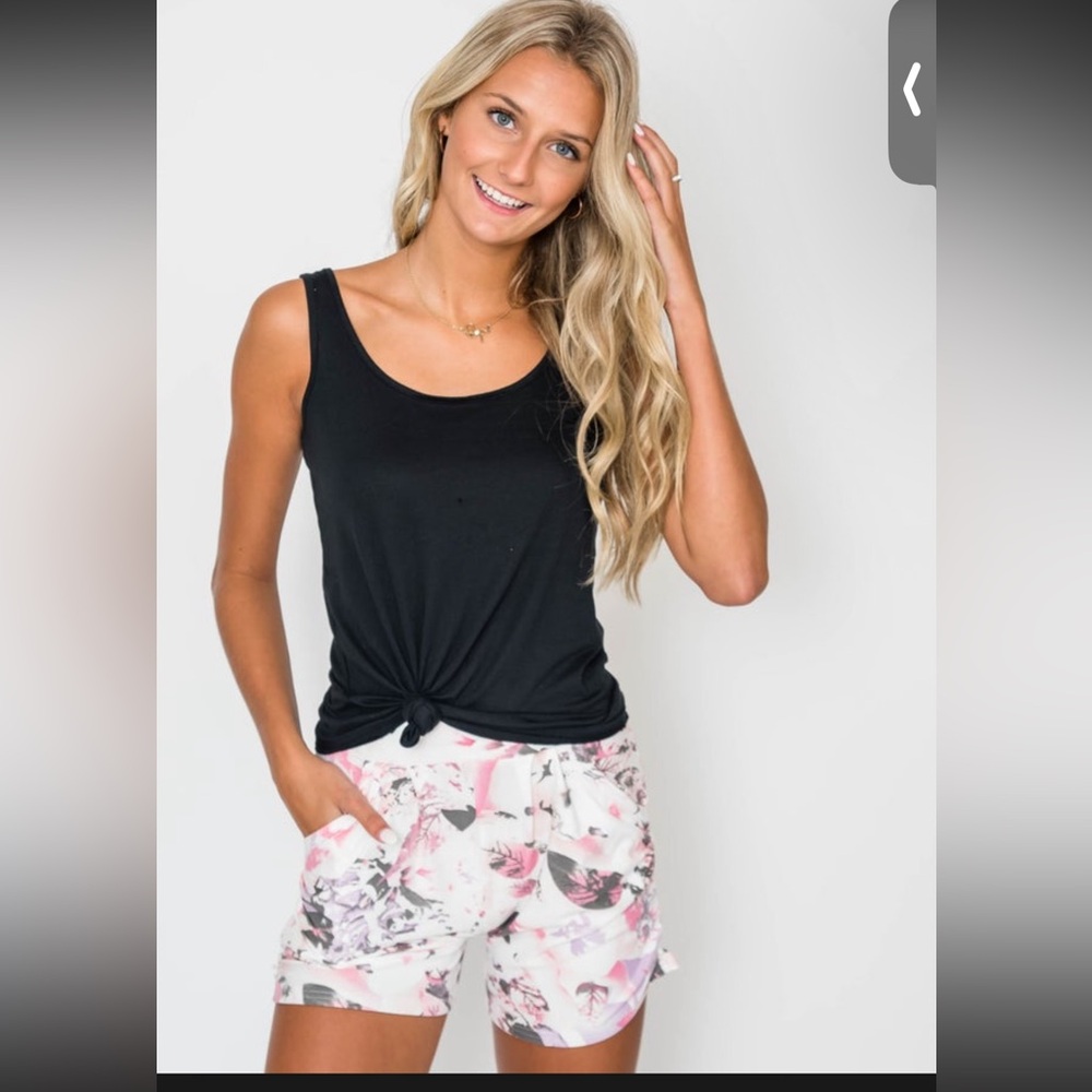 Tart Cream High Waist Shorts
